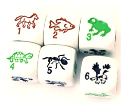 Tout Pour le Jeu Dé spécial espèces : oiseau, reptile, poisson, batracien, mammifère et insecte