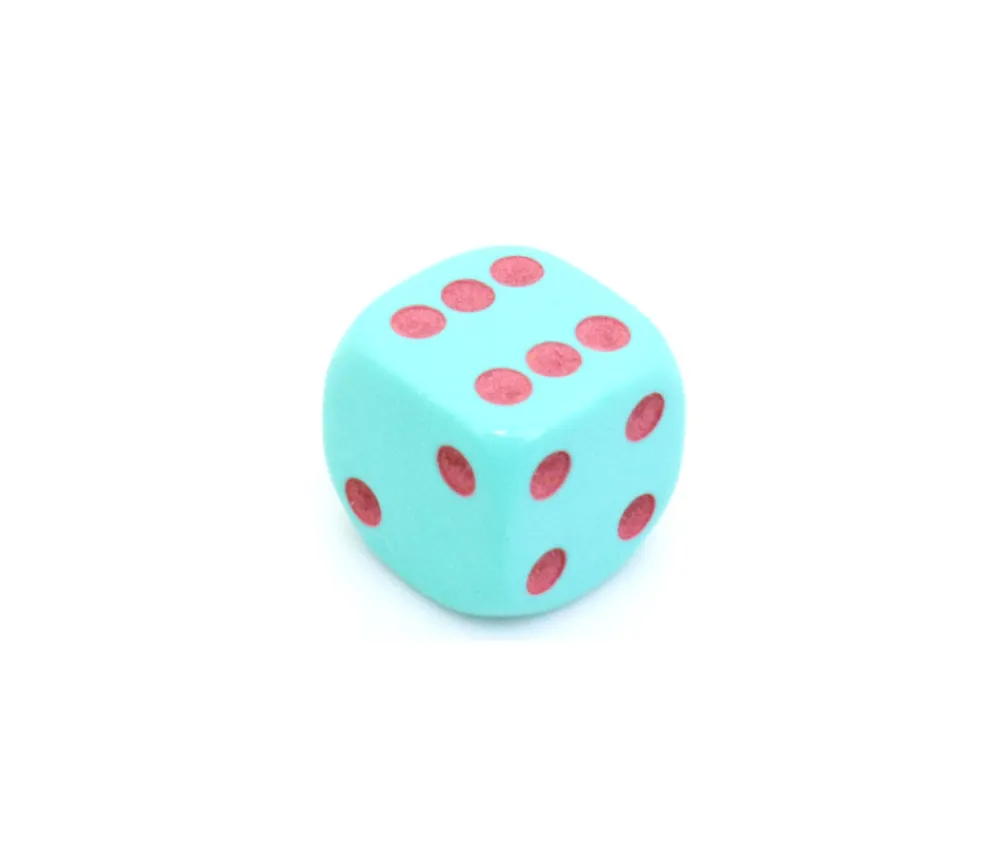 Tout Pour le Jeu Dé spécial flamant rose 23456 taille 16 mm
