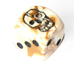 Tout Pour le Jeu Dé squelette tête mort effet os
