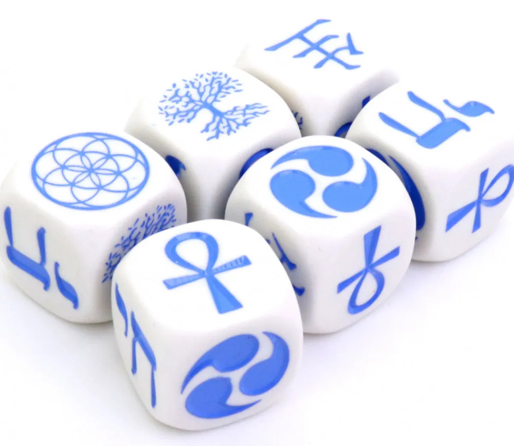 Tout Pour le Jeu Dé symboles de vie 22 mm