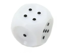 Tout Pour le Jeu Dé tactile braille pour malvoyant pour jeu de 1 à 6 - 20 mm