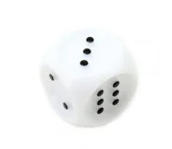 Tout Pour le Jeu Dé tactile braille pour malvoyant pour jeu de 1 à 6 - 20 mm