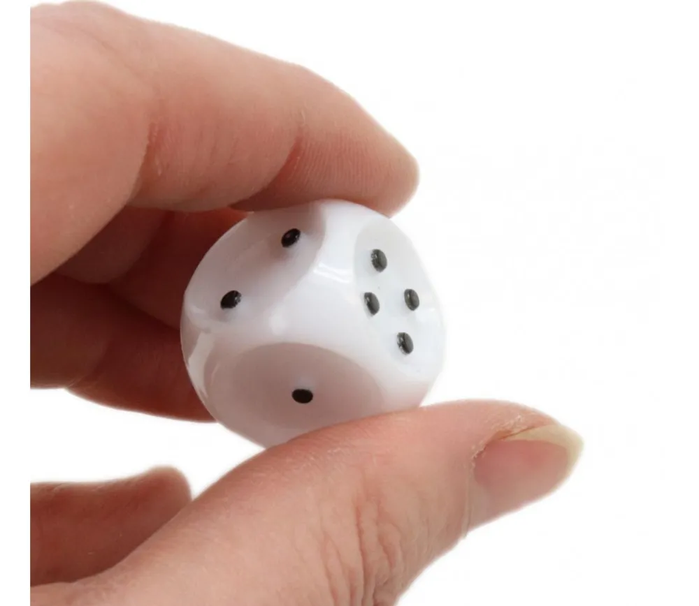 Tout Pour le Jeu Dé tactile braille pour malvoyant pour jeu de 1 à 6 - 20 mm