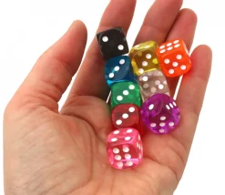 Tout Pour le Jeu Dé translucide VIOLET 16 mm