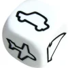 Tout Pour le Jeu Dé Transport : train, bateau à voile, bateau moteur, avion, camion, voiture