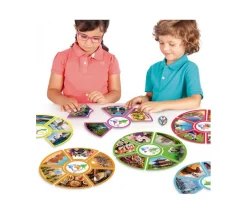 Enfant Tout Pour le Jeu Découvre les continents du monde - jeu éducatif d'association