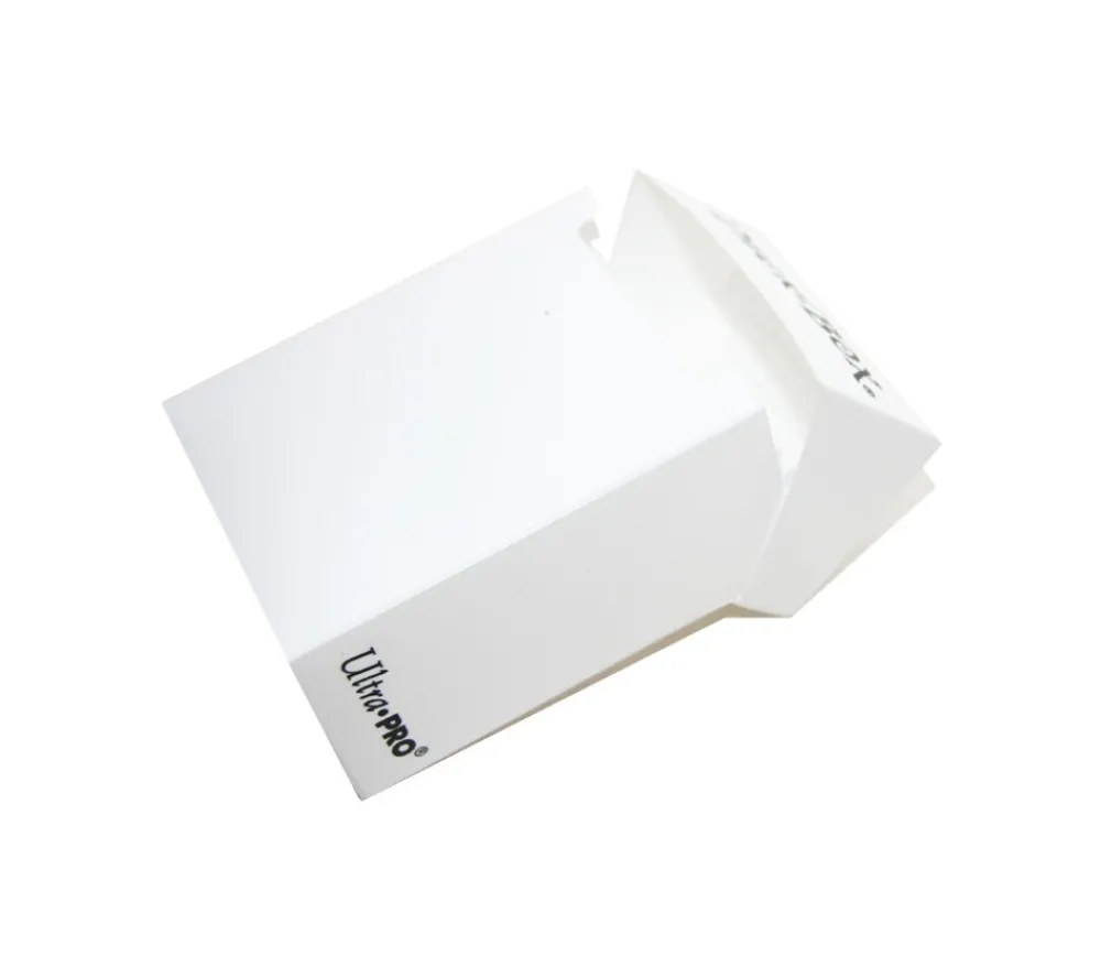 Tout Pour le Jeu Deck box - Boite cartes de jeux - plastique blanc 9.5 x 7 x 4.5 cm