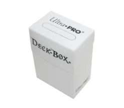 Tout Pour le Jeu Deck box - Boite cartes de jeux - plastique blanc 9.5 x 7 x 4.5 cm