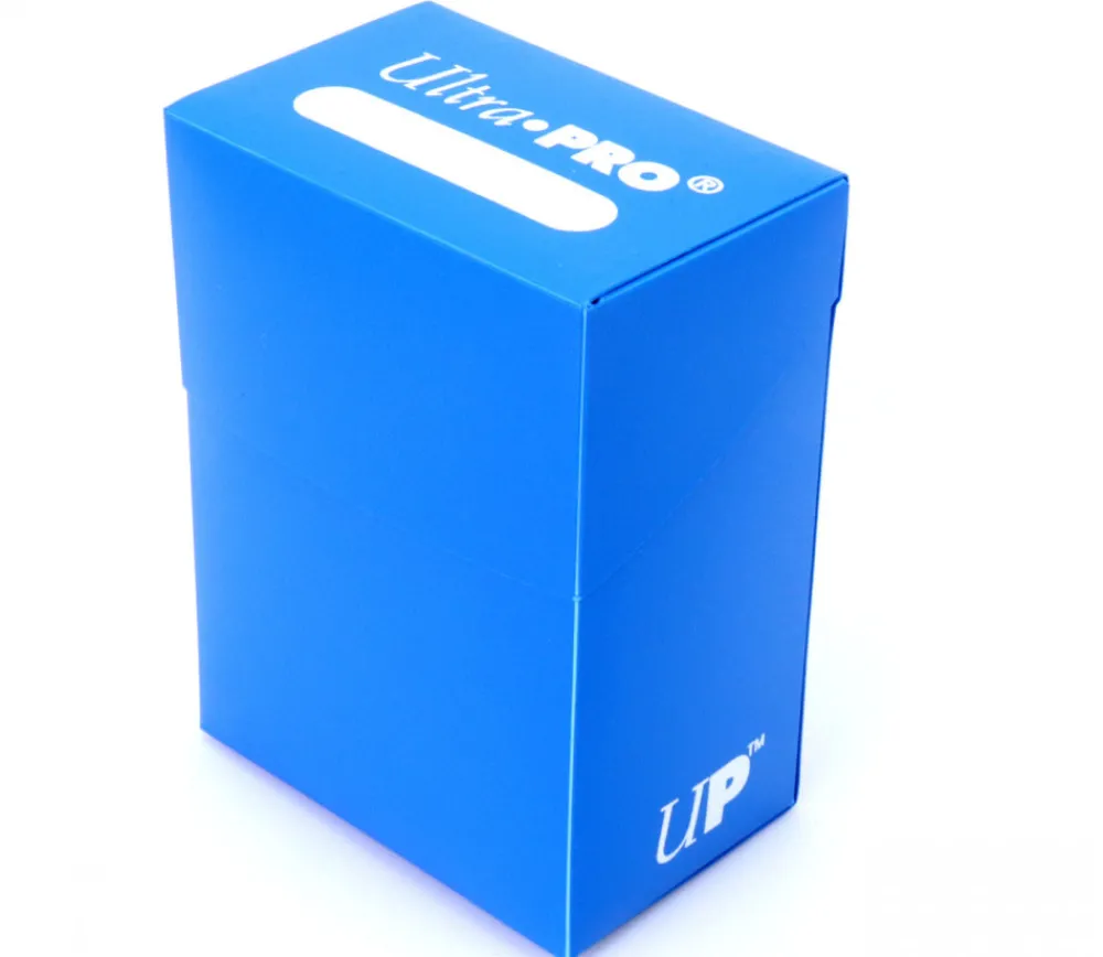 Tout Pour le Jeu Deck box BLEU Pacifique - Boite cartes de jeux - plastique 9.5 x 7 x 4.5 cm