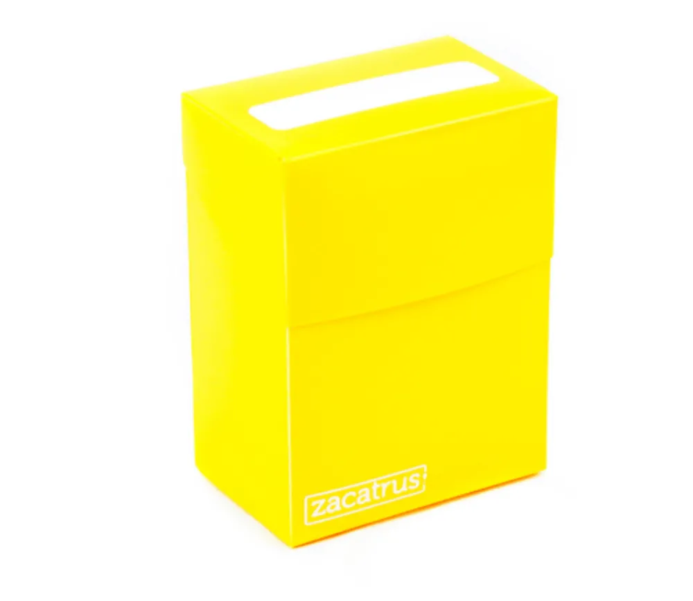 Tout Pour le Jeu Deck box JAUNE boite pour cartes 9.5 x 7 x 4.5 cm Zacatrus
