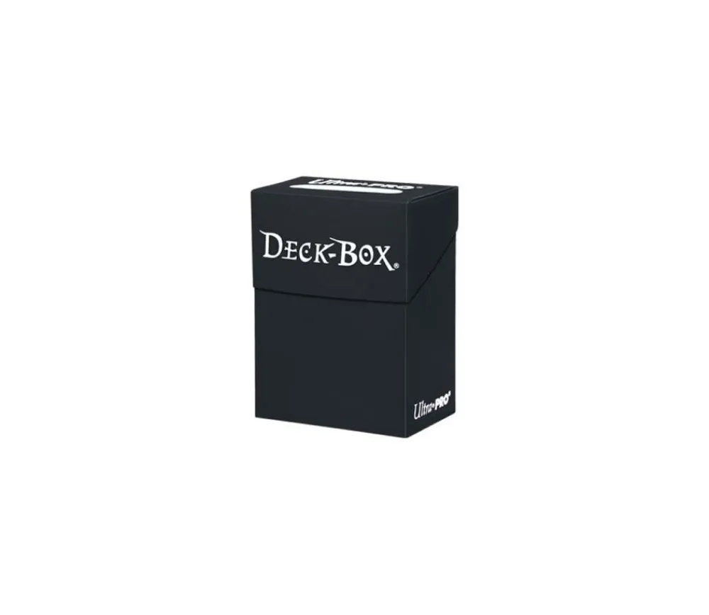 Tout Pour le Jeu Deck box NOIR- Boite cartes de jeux - plastique 9.5 x 7 x 4.5 cm