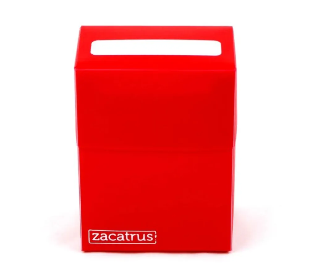 Tout Pour le Jeu Deck box ROUGE boite pour cartes 9.5 x 7 x 4.5 cm Zacatrus