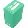 Tout Pour le Jeu Deck box vert Aqua - Boite cartes de jeux - plastique turquoise 9.5 x 7 x 4.5 cm