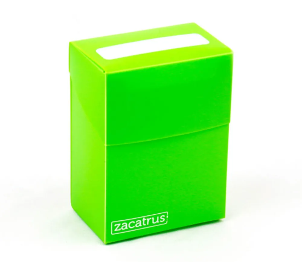 Tout Pour le Jeu Deck box VERTE boite pour cartes 9.5 x 7 x 4.5 cm Zacatrus