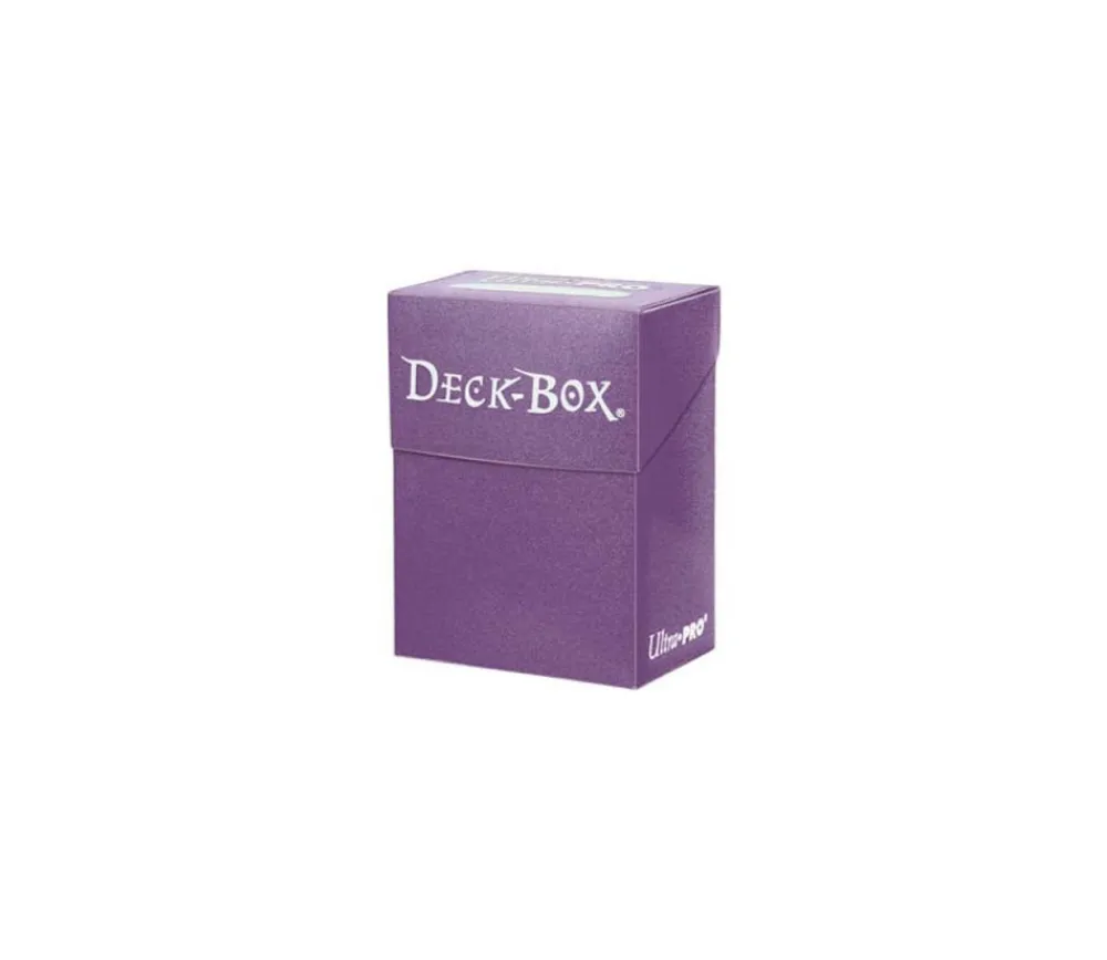 Tout Pour le Jeu Deck box VIOLET boite cartes de jeux - plastique 9.5 x 7 x 4.5 cm