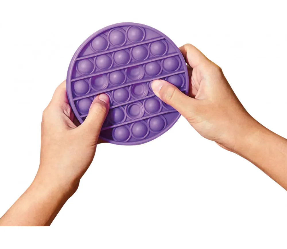 Tout Pour le Jeu Disque à mini bulles en silicone 12.5 cm