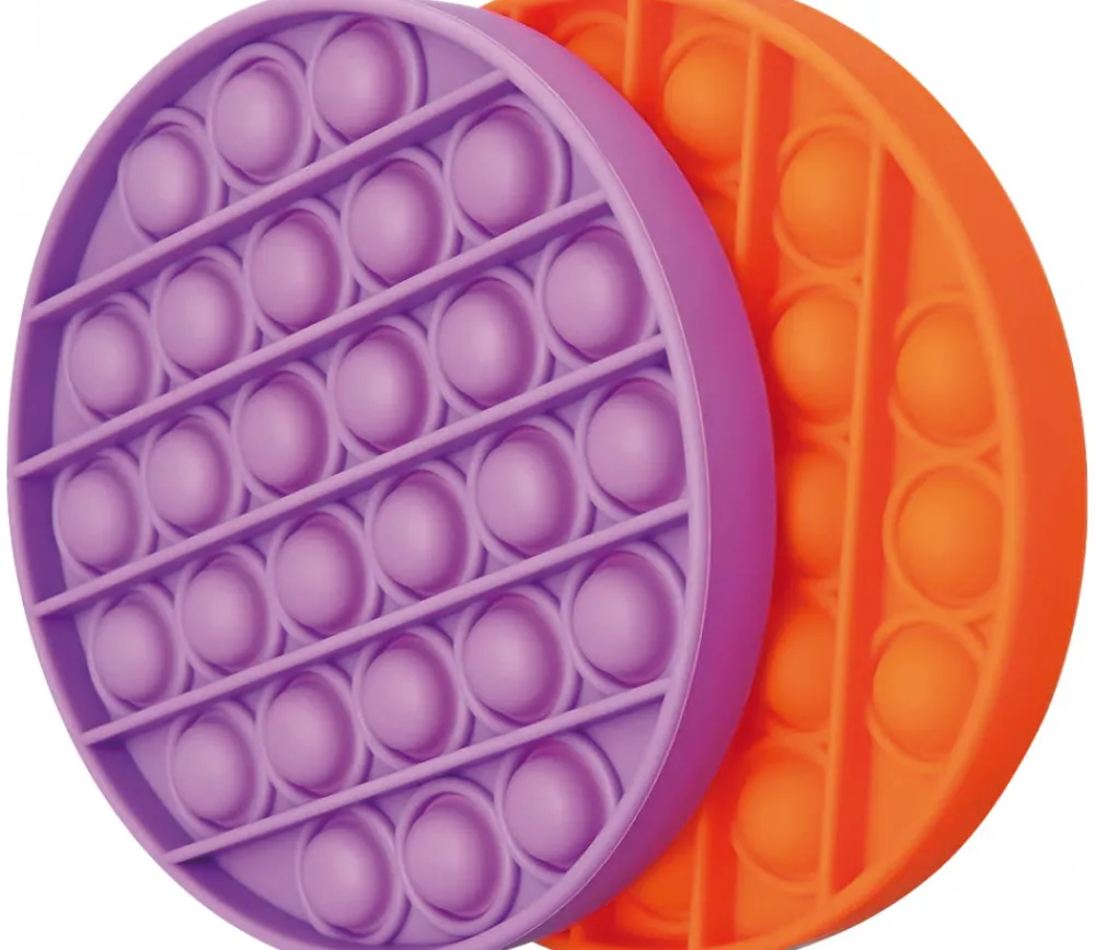 Tout Pour le Jeu Disque à mini bulles en silicone 12.5 cm
