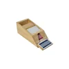 Tout Pour le Jeu Distributeur de cartes jouer sabot en bois