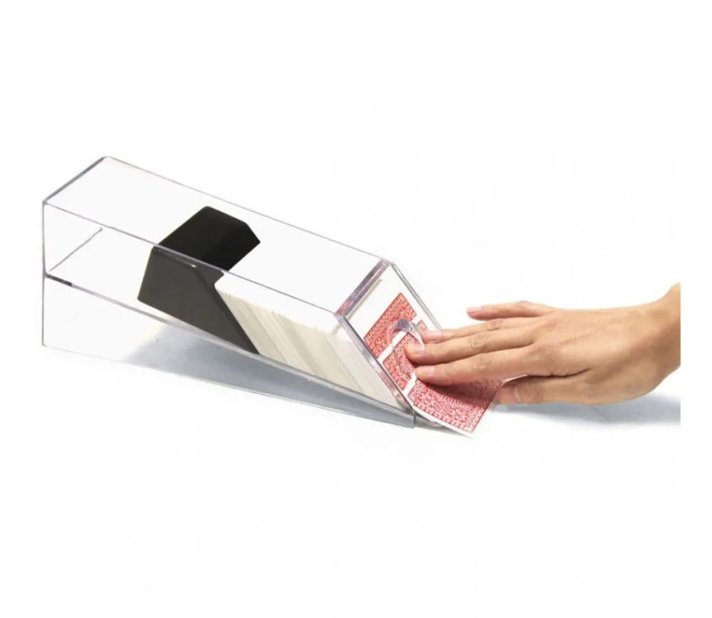 Tout Pour le Jeu Distributeur de cartes jouer plastique 6 decks de jeu