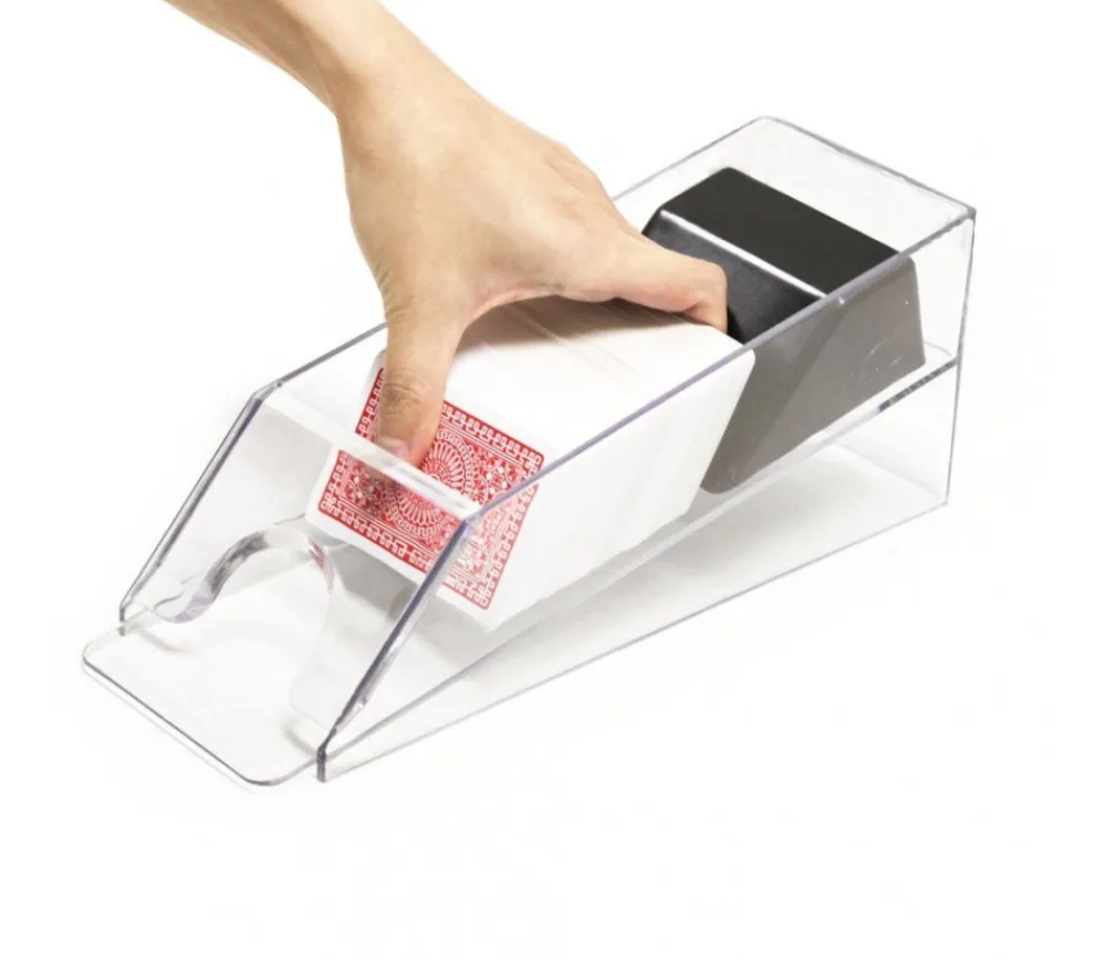 Tout Pour le Jeu Distributeur de cartes jouer plastique 6 decks de jeu