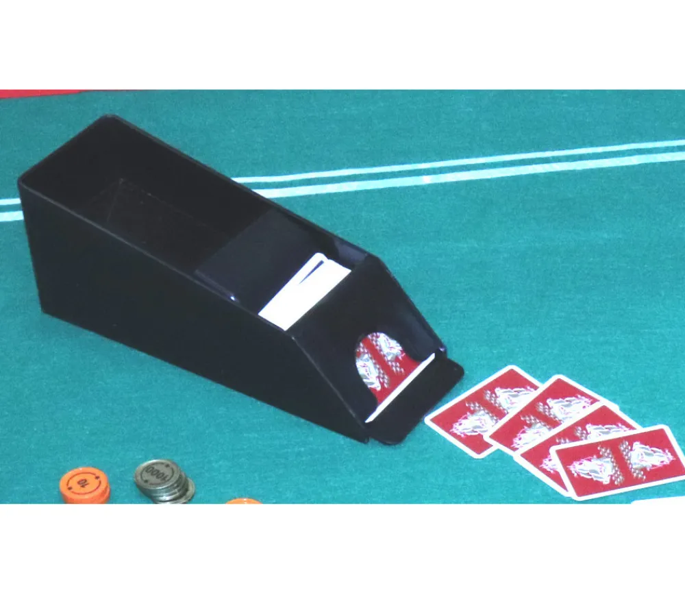 Tout Pour le Jeu Distributeur sabot de cartes jouer plastique 6 decks de jeu
