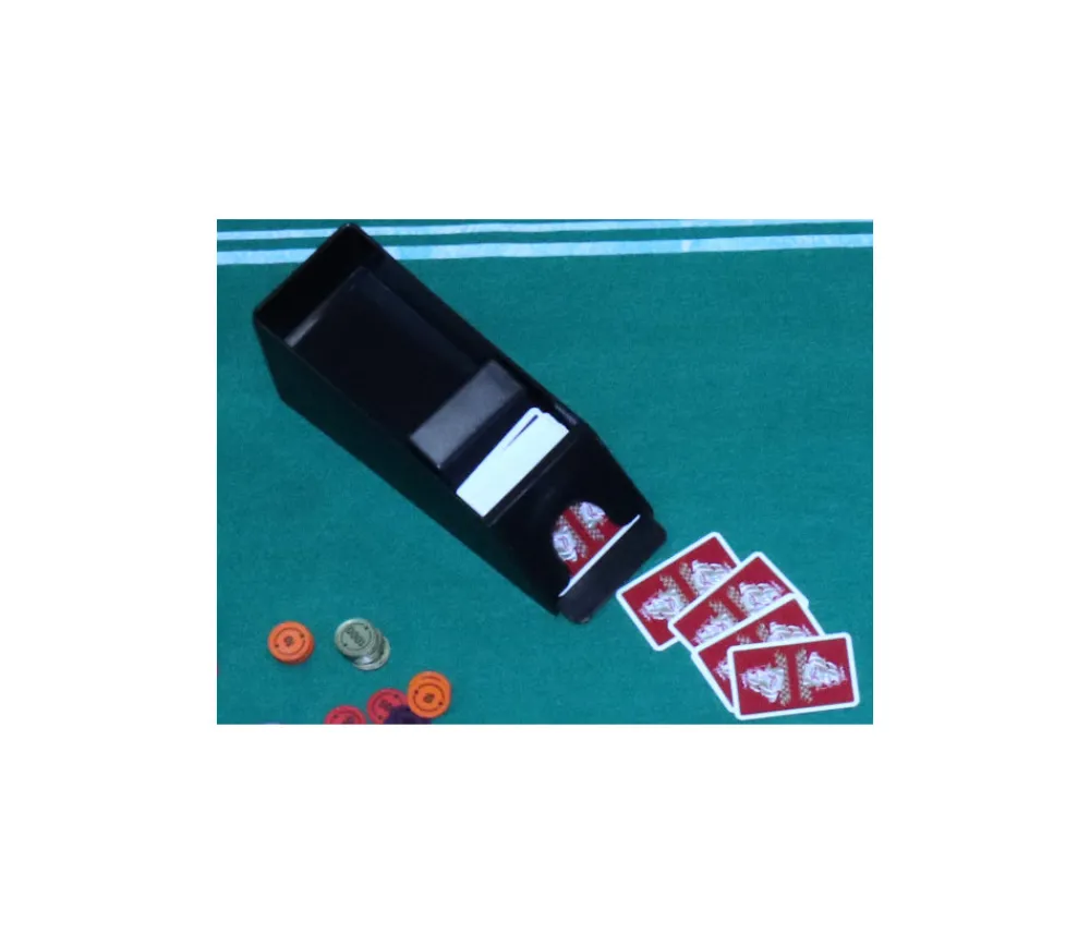 Tout Pour le Jeu Distributeur sabot de cartes jouer plastique 6 decks de jeu