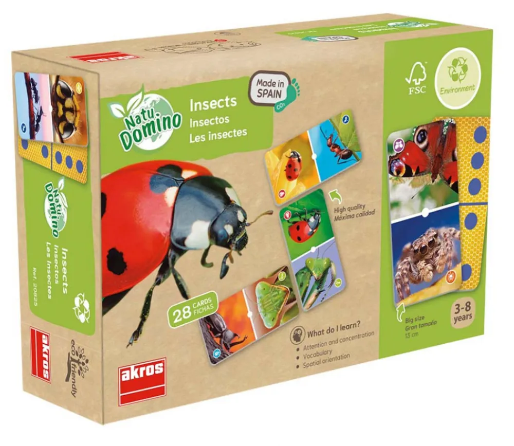 Tout Pour le Jeu Domino nature : insectes