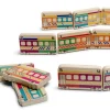 Tout Pour le Jeu Dominos TRAINS en bois géant jeu