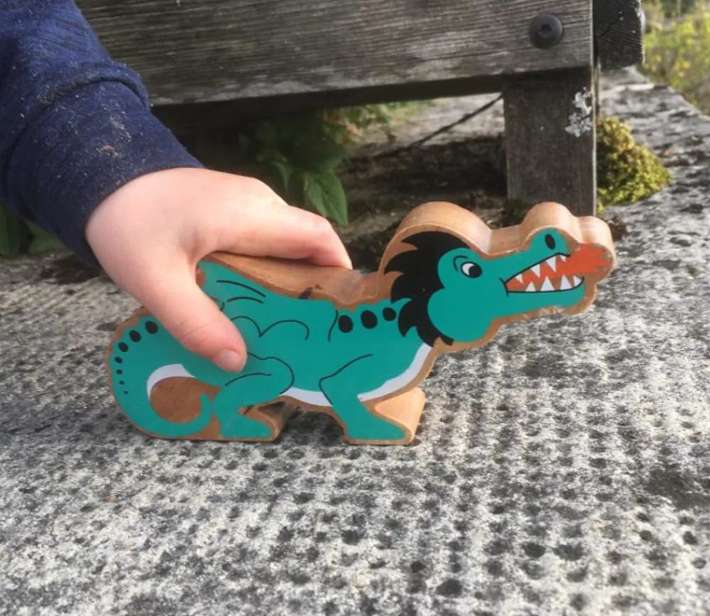 Tout Pour le Jeu Dragon en bois 160 x 65 x 25 mm