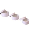 Tout Pour le Jeu 2e choix - 3 Boites gigognes rondes carton blanc - Ø 8-10-12 cm avec défauts