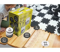 Tout Pour le Jeu Echecs et dames géants mousse. Taille XXL