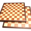Tout Pour le Jeu Echiquier / damier en bois marqueté plateau 42 cm
