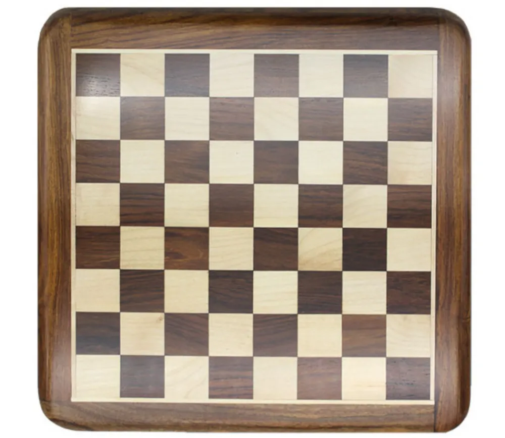 Tout Pour le Jeu Echiquier marqueté plateau de 40 x 40 cm en palissandre