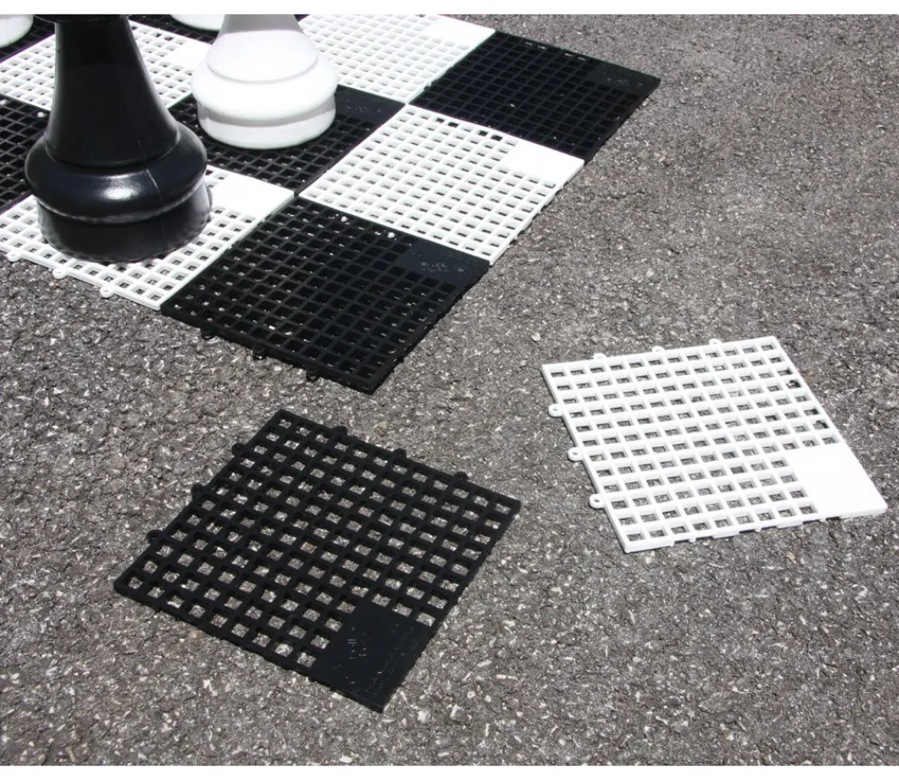 Tout Pour le Jeu Echiquier ou damier géant jardin case 15,5 cm plateau échecs