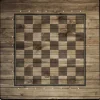 Tout Pour le Jeu Echiquier tapis de jeu enroulable 40x40 cm décor bois