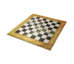 Tout Pour le Jeu Echiquier tapis de jeu enroulable marbré 50x50 cm