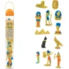 Tout Pour le Jeu Epoque égyptienne : set 12 figurines livrées avec tube de rangement