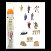 Tout Pour le Jeu Epoque romaine : set 12 figurines Rome Antique avec tube de rangement