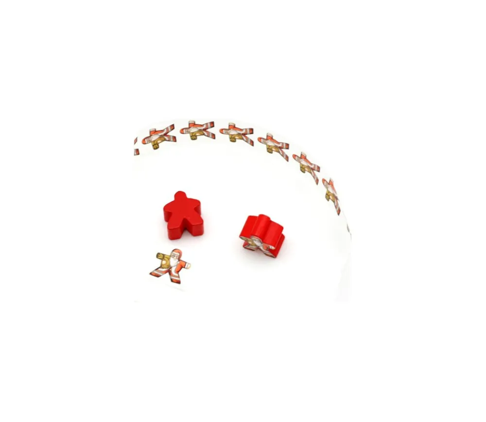 Tout Pour le Jeu Etiquette autocollante Père Noël pour personnalisation meeple