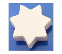 Tout Pour le Jeu Etoile 15x15x8 mm jetons pions en bois 7 pointes à l'unité