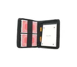 Tout Pour le Jeu Etui pour cartes à jouer avec cartes, bloc note et crayon