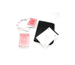 Tout Pour le Jeu Etui pour cartes à jouer avec cartes, bloc note et crayon