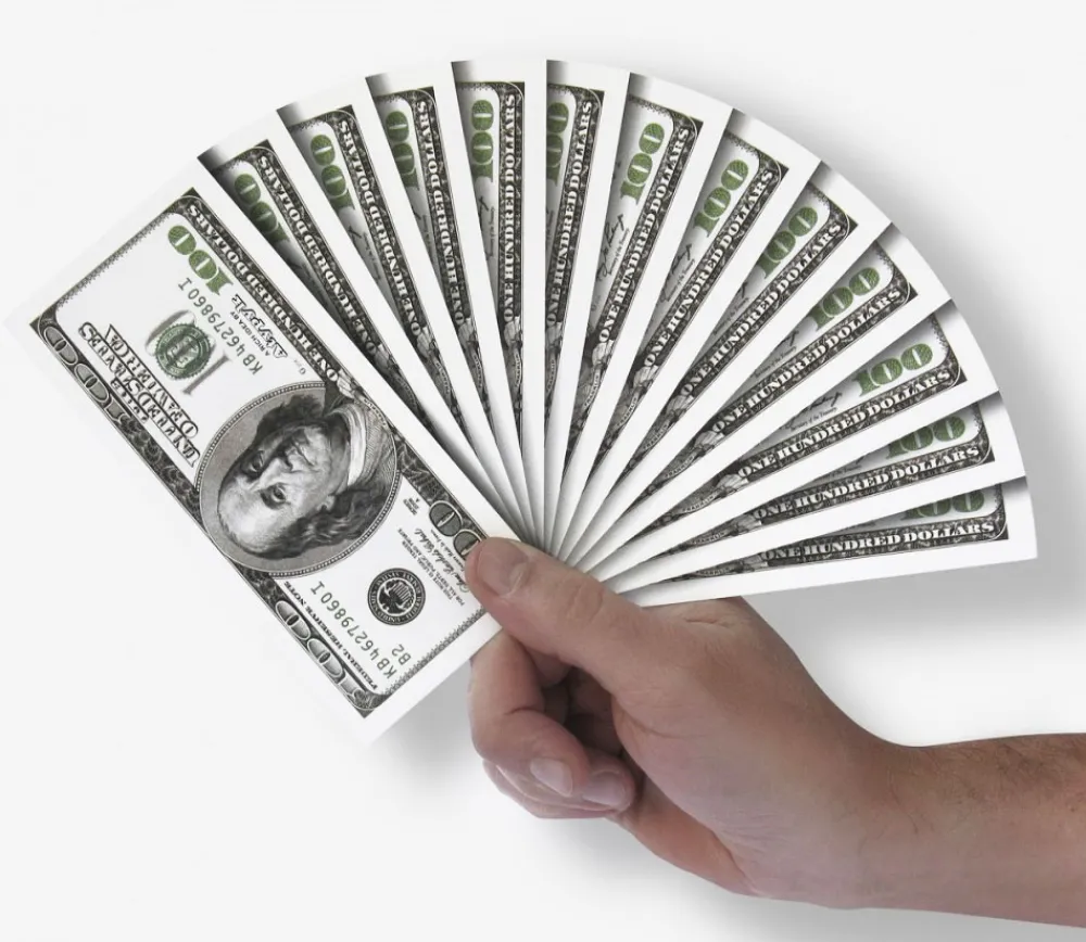 Tout Pour le Jeu Eventail Dollars