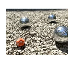 Tout Pour le Jeu Fada : 2 dés cochonnets pour jeu de pétanque à perdre la boule