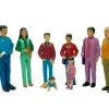 Tout Pour le Jeu Famille sud américaine : 8 personnages figurines du monde grand modèle