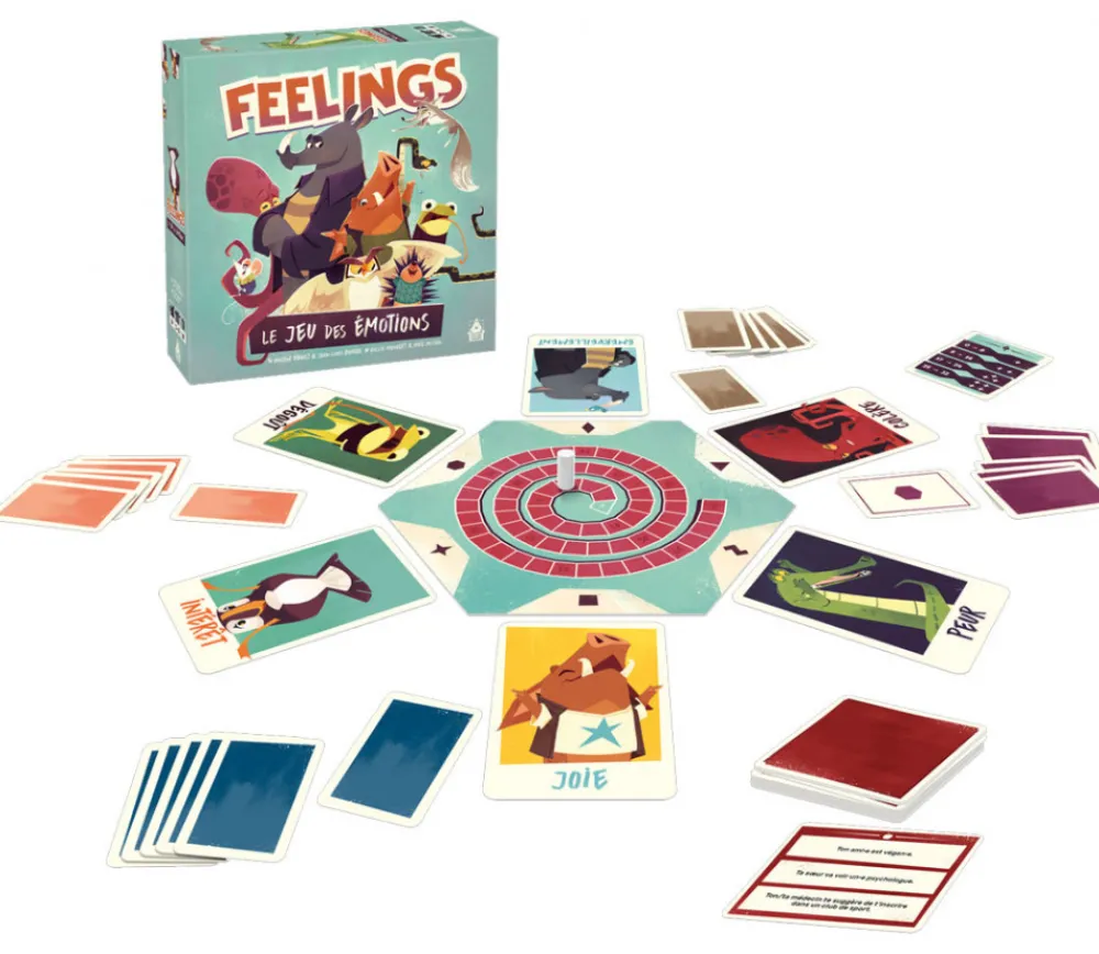 Enfant Tout Pour le Jeu Feelings, jouez avec vos émotions - Jeu de société