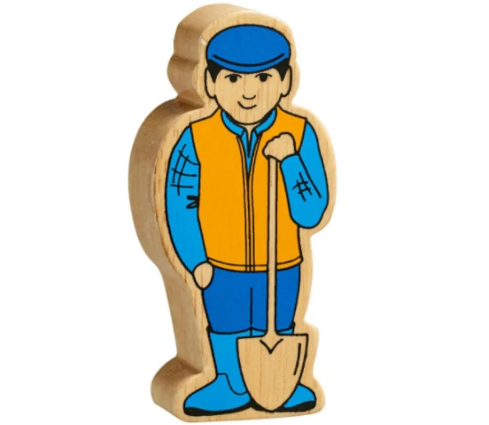 Tout Pour le Jeu Fermier en bois coloré 100 x 46 x 25 mm personnage jeu