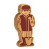 Tout Pour le Jeu Fermier en bois naturel marron 100 x 46 x 25 mm personnage jeu