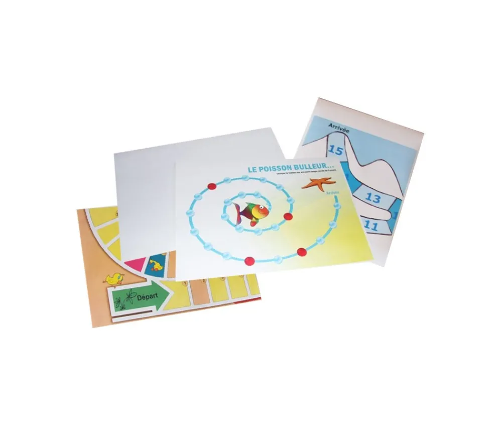 Tout Pour le Jeu Feuille autocollante A4 blanche pour plateau de jeu et boite
