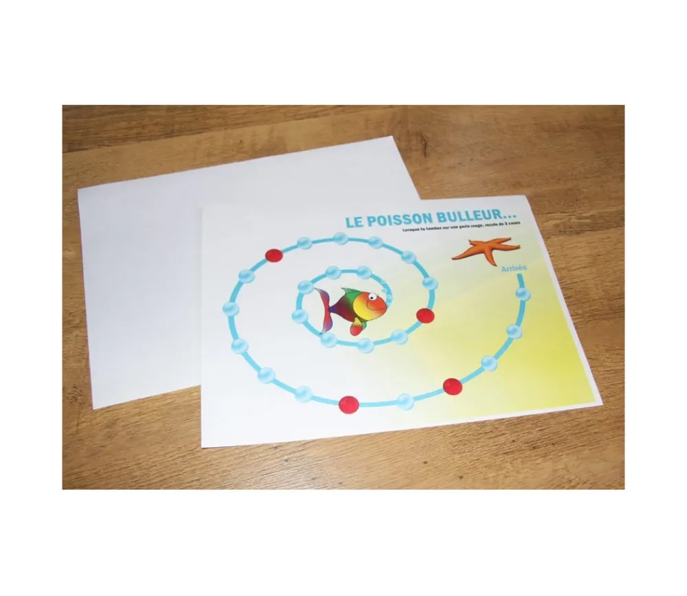 Tout Pour le Jeu Feuille autocollante A4 blanche pour plateau de jeu et boite
